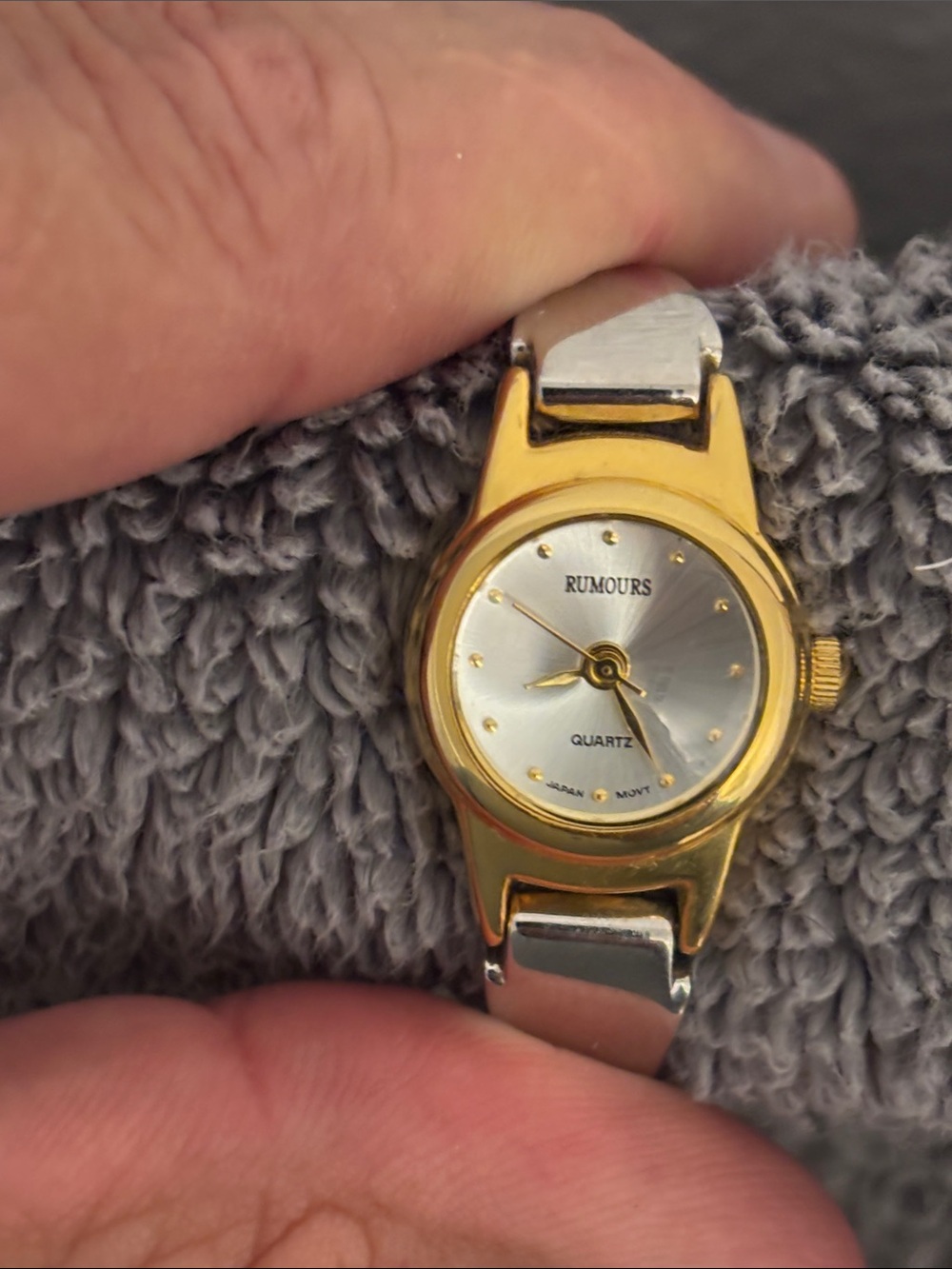 Rumours Two-Tone Gold and Silver Women's Quartz Dress Watch